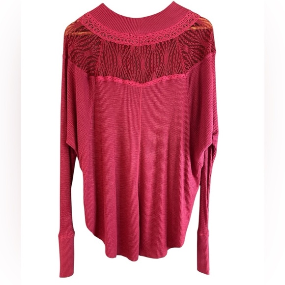 Free People Spring Valley Waffle Knit Top - Picture 8 of 12